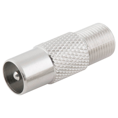 Antsig F Socket to PAL Plug Nickel Plated