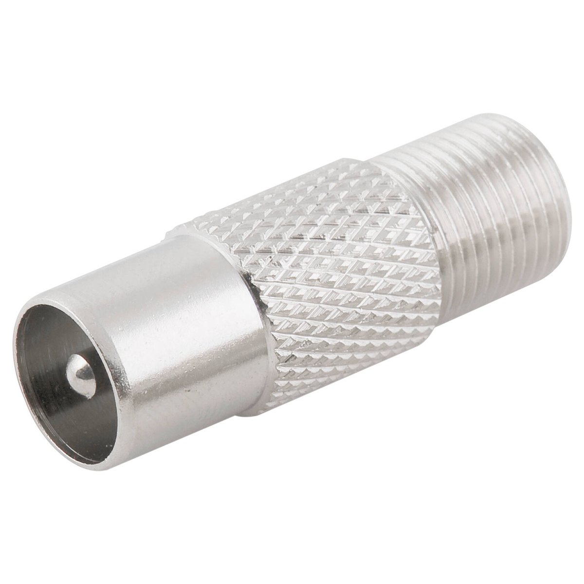 Antsig F Socket to PAL Plug Nickel Plated