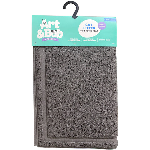 Art and Bob 600 x 900mm PVC Cat Litter Trapper Mat