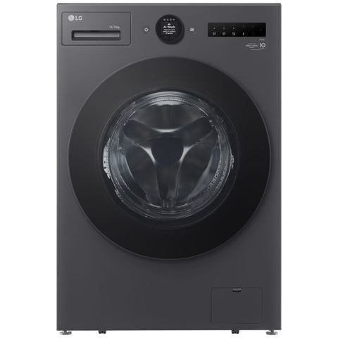 LG 16kg/10kg Washer Dryer Combo - Graphite, Direct Drive Technology, TurboClean 360 - WXLC-1016GX