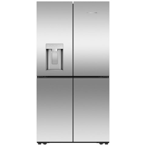 Fisher & Paykel 606L French Door Fridge - Stainless Steel - Water and Ice Dispenser - Wi-Fi - RF620QNTVX1