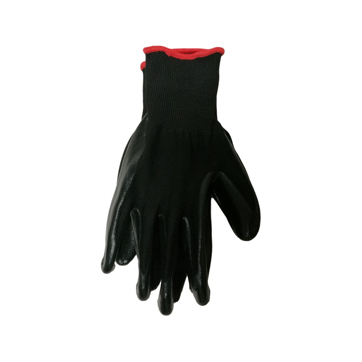 Craftright Large Nitrile Polyester Cotton Gloves, Heat Resistant Non-Slip