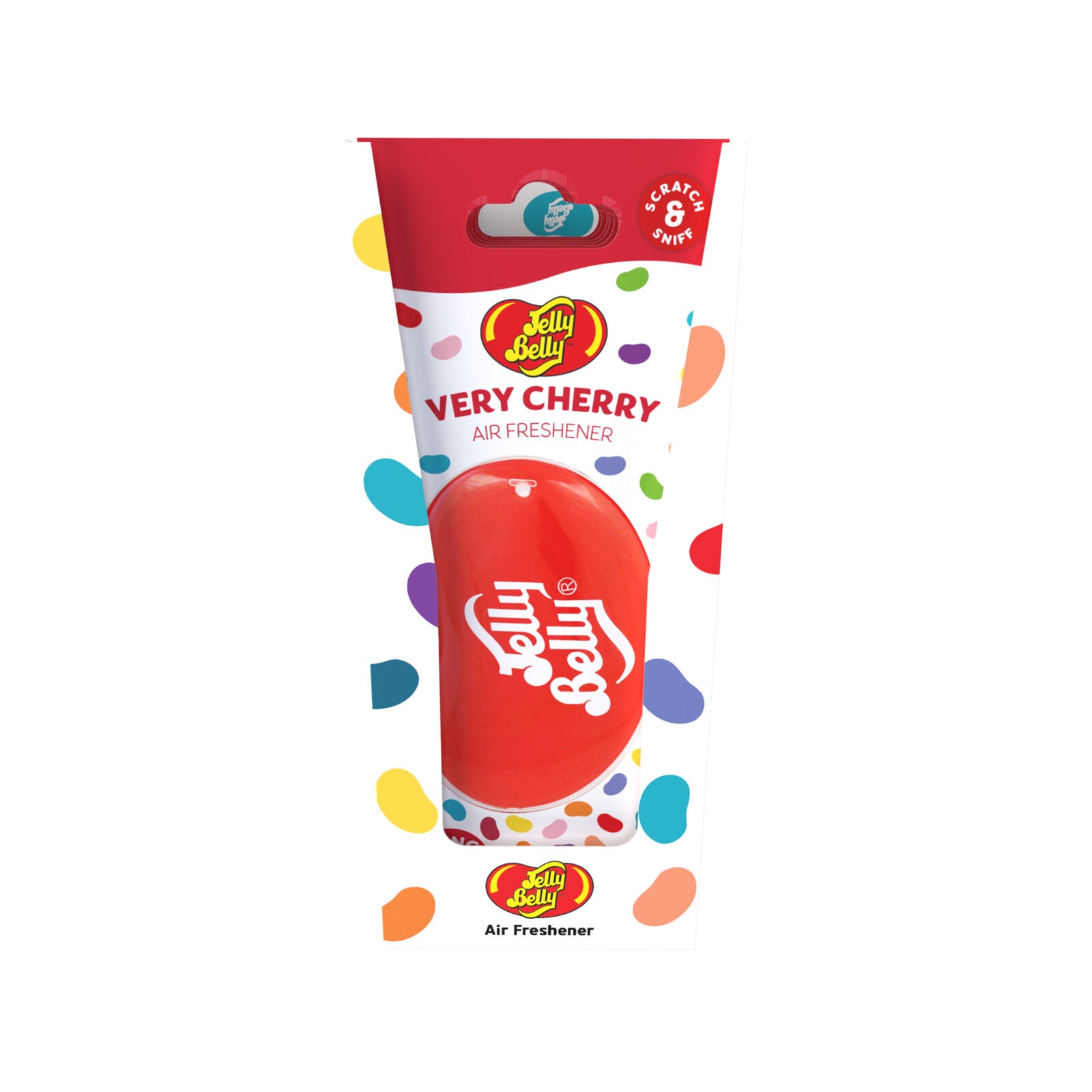 Jelly Belly Very Cherry Hanging 3D Air Freshener 1 Pack