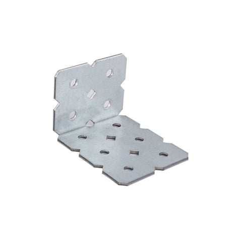 Carinya 40 x 60 x 50 x 2mm Galvanised Steel Angle Make-A-Bracket, Multi-Orientation