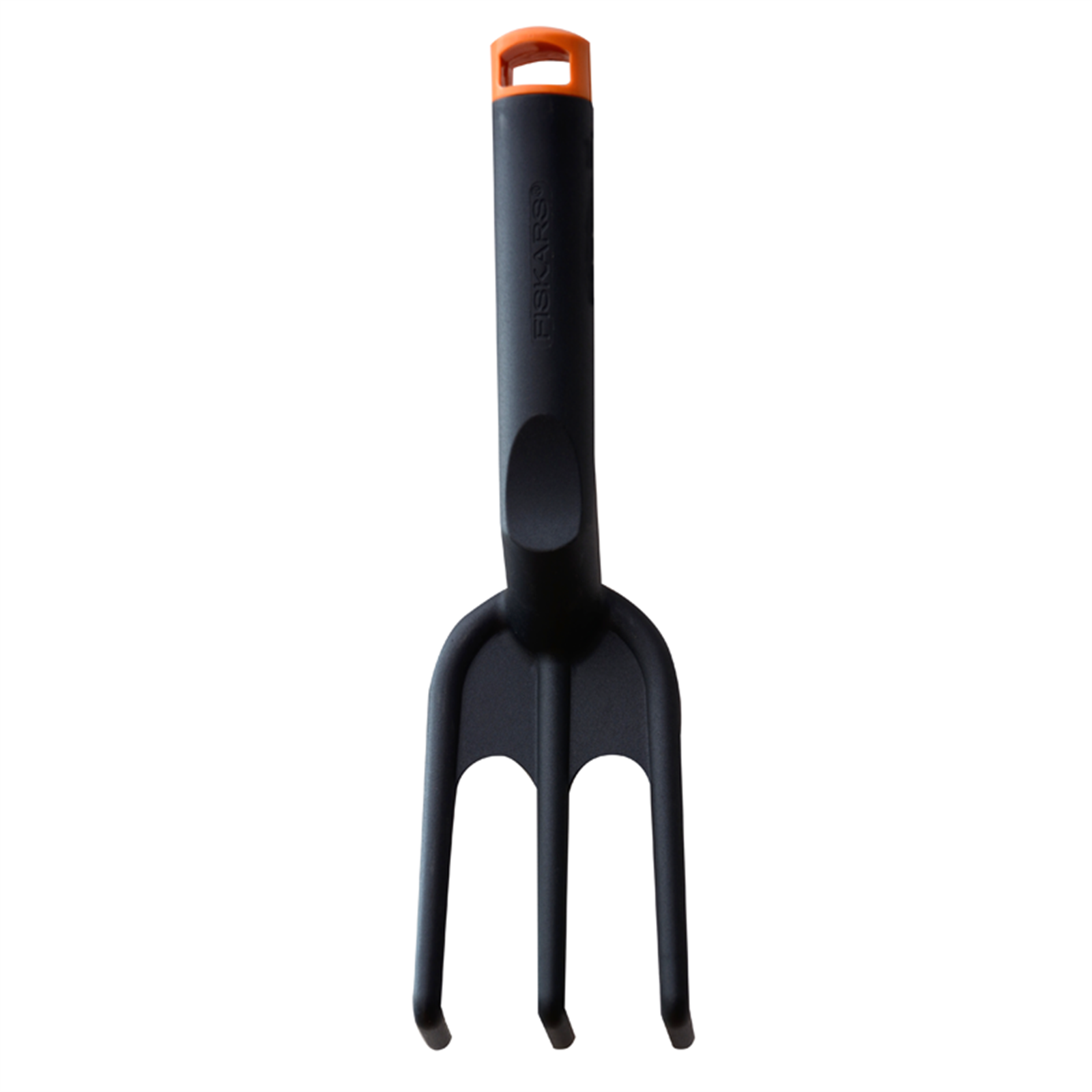 Fiskars Nyglass Cultivator, 3 Tines, Lightweight Nyglass Construction, Black
