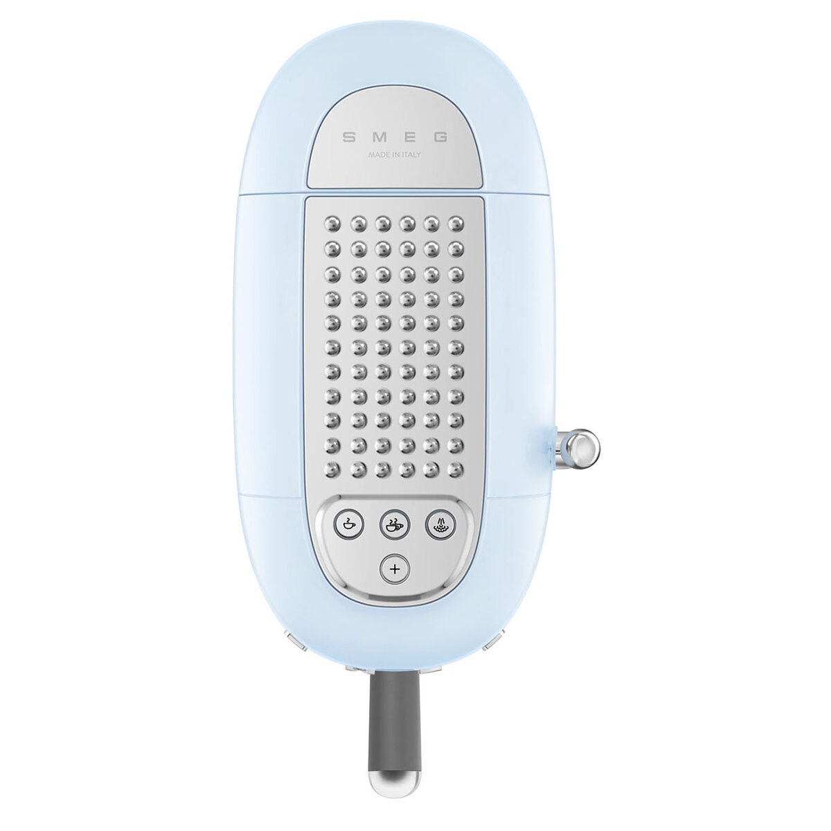 Smeg 50s Style Espresso Coffee Machine - 15 Bar, ThermoBlock, Steam Wand, Pastel Blue - ECF02PBAU