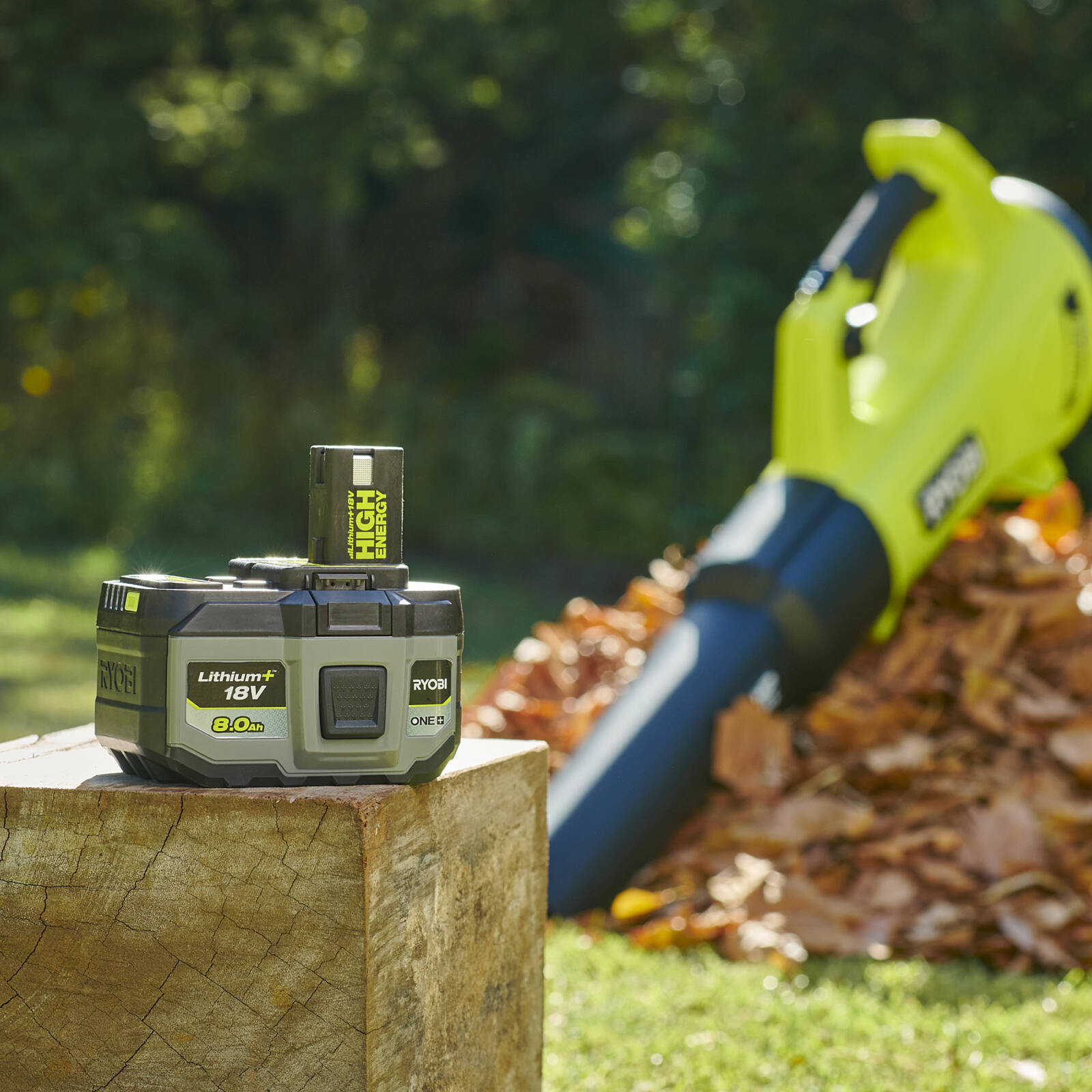 Ryobi 18V ONE+ HP 8.0Ah Lithium Battery Twin Pack RB188080X for High-Draw Tools