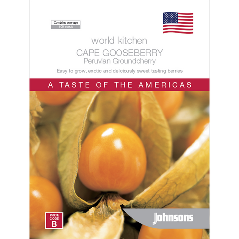 Johnsons Cape Gooseberry Seeds - 95mm - Easy To Grow - Tasty Berries - SuperSaverAU - view 1