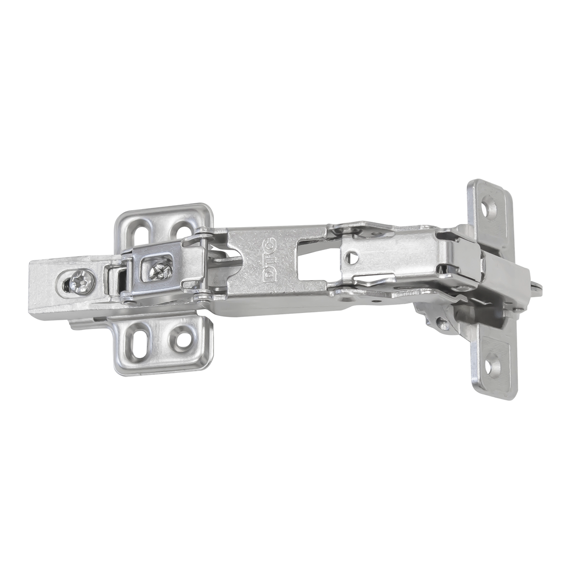 Kaboodle 165 Degree Door Hinges - 1 Pair - Nickel Plated - Durable - SuperSaverAU - view 1