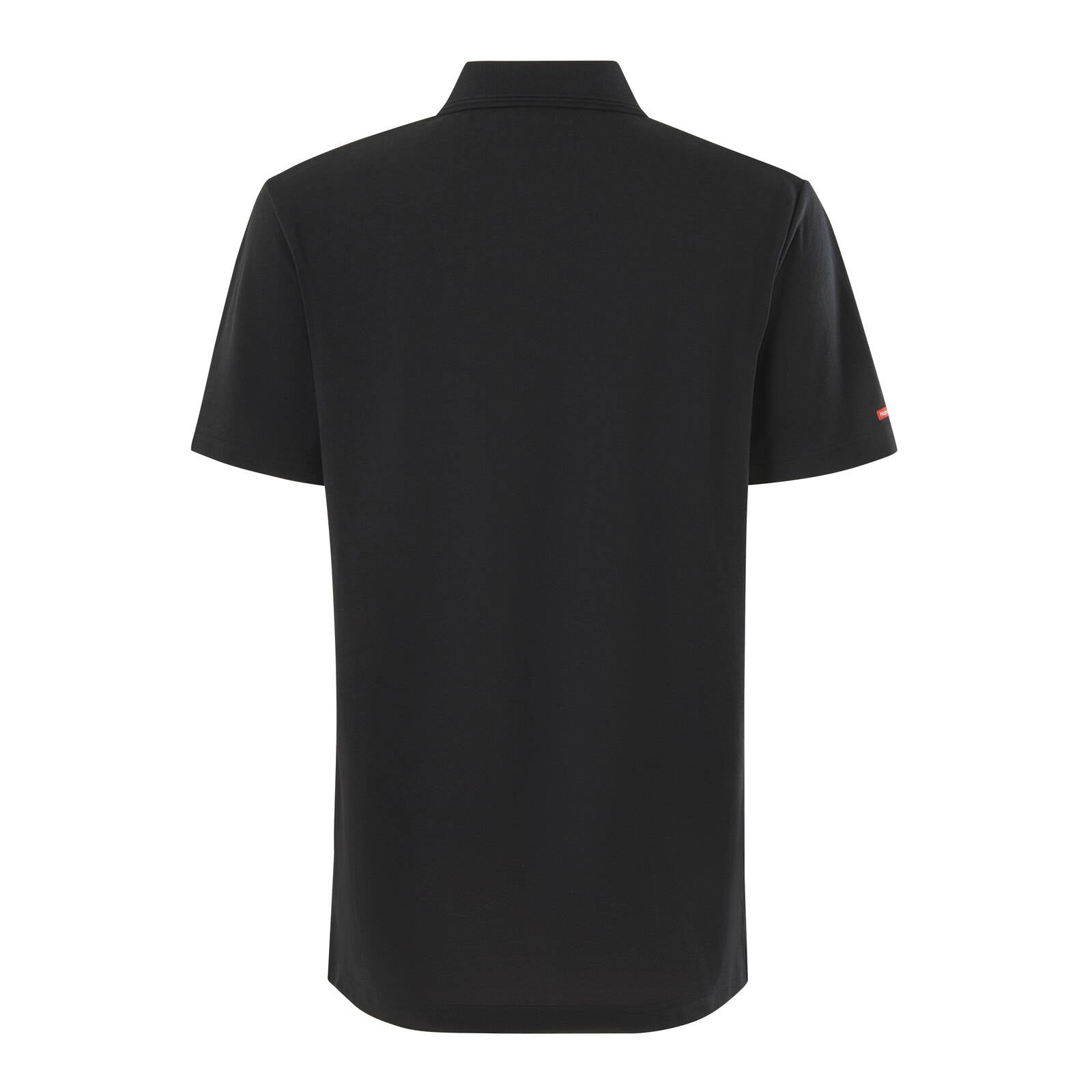 Hard Yakka Short Sleeve Polo, Black, 190gsm Polyester Cotton Pique, Chest Pocket, Size M