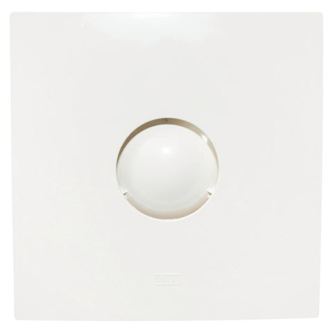 HPM 150mm White Square Wall Exhaust Fan - Plastic - Strong Airflow - SuperSaverAU - view 1