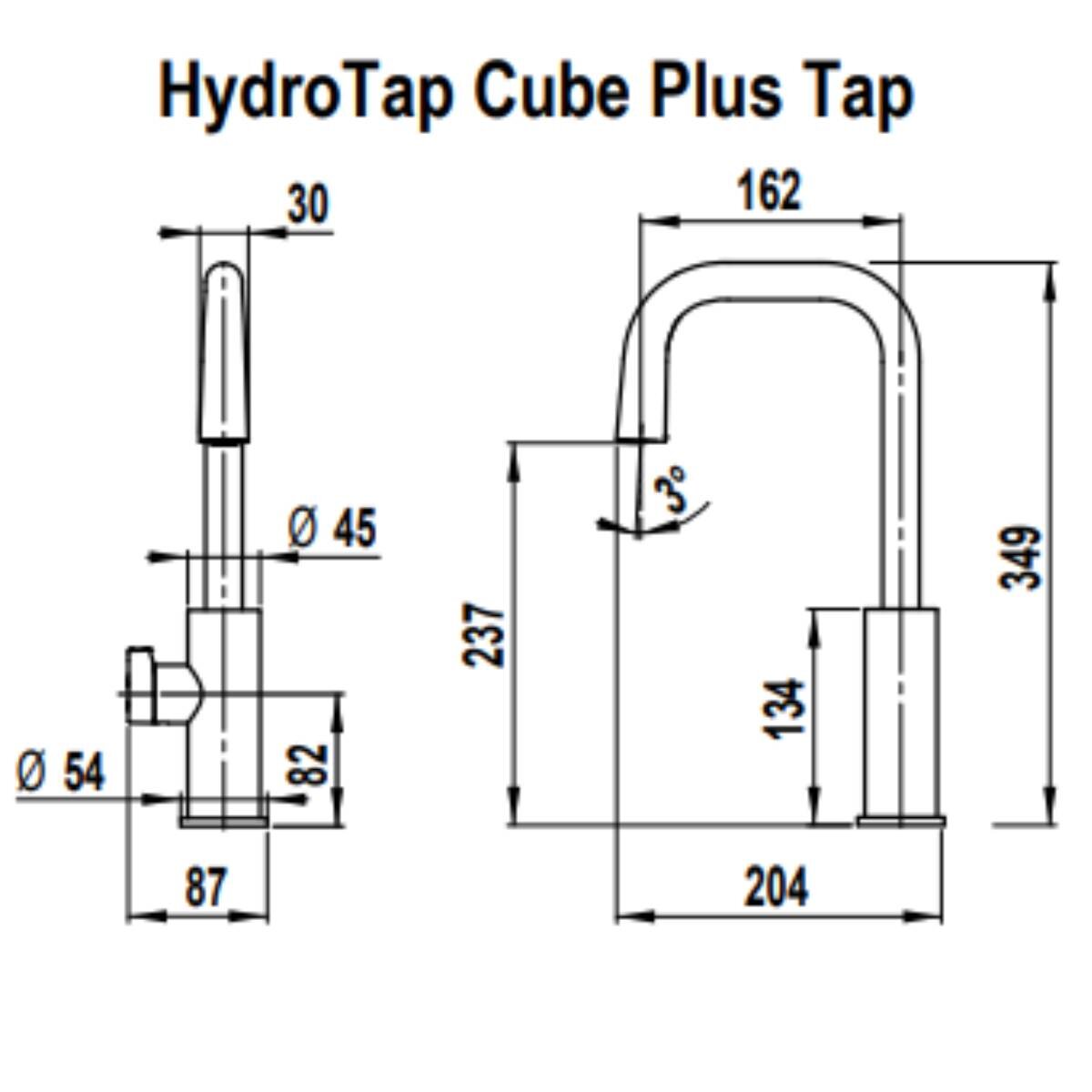 Zip HydroTap G5 Home Cube Plus boiling and ambient filtered tap - MicroPurity filtration, chrome - H5C785Z00AU