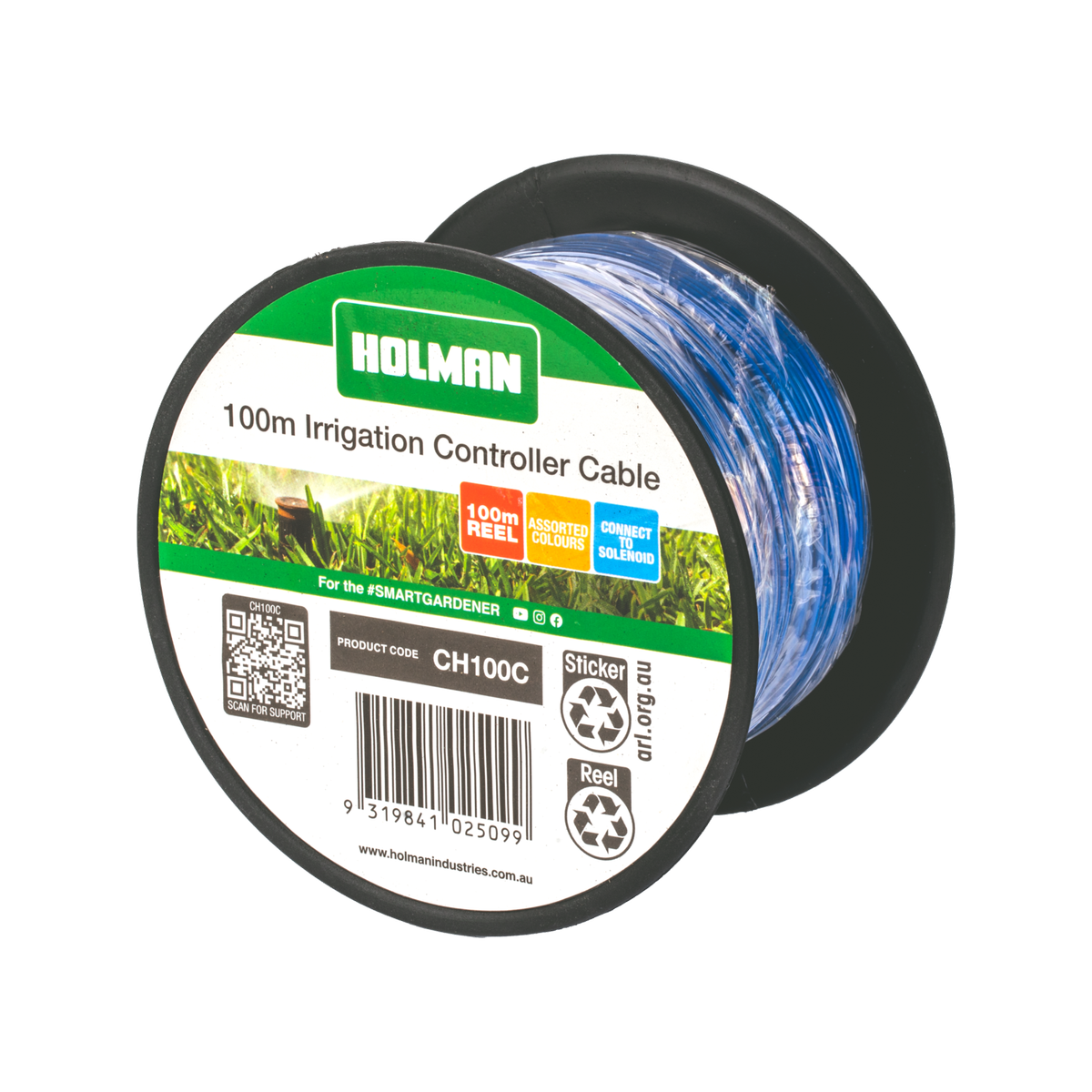 Holman 100m Irrigation Wire Cable - Assorted Colour - Easy Identification - SuperSaverAU - view 1