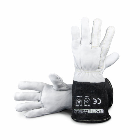 Bossweld Long TIG Welding Gloves