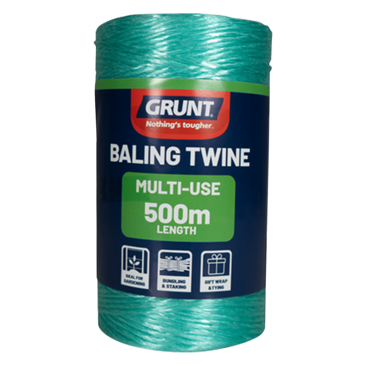 Grunt 500m Green Baling Twine, Polypropylene