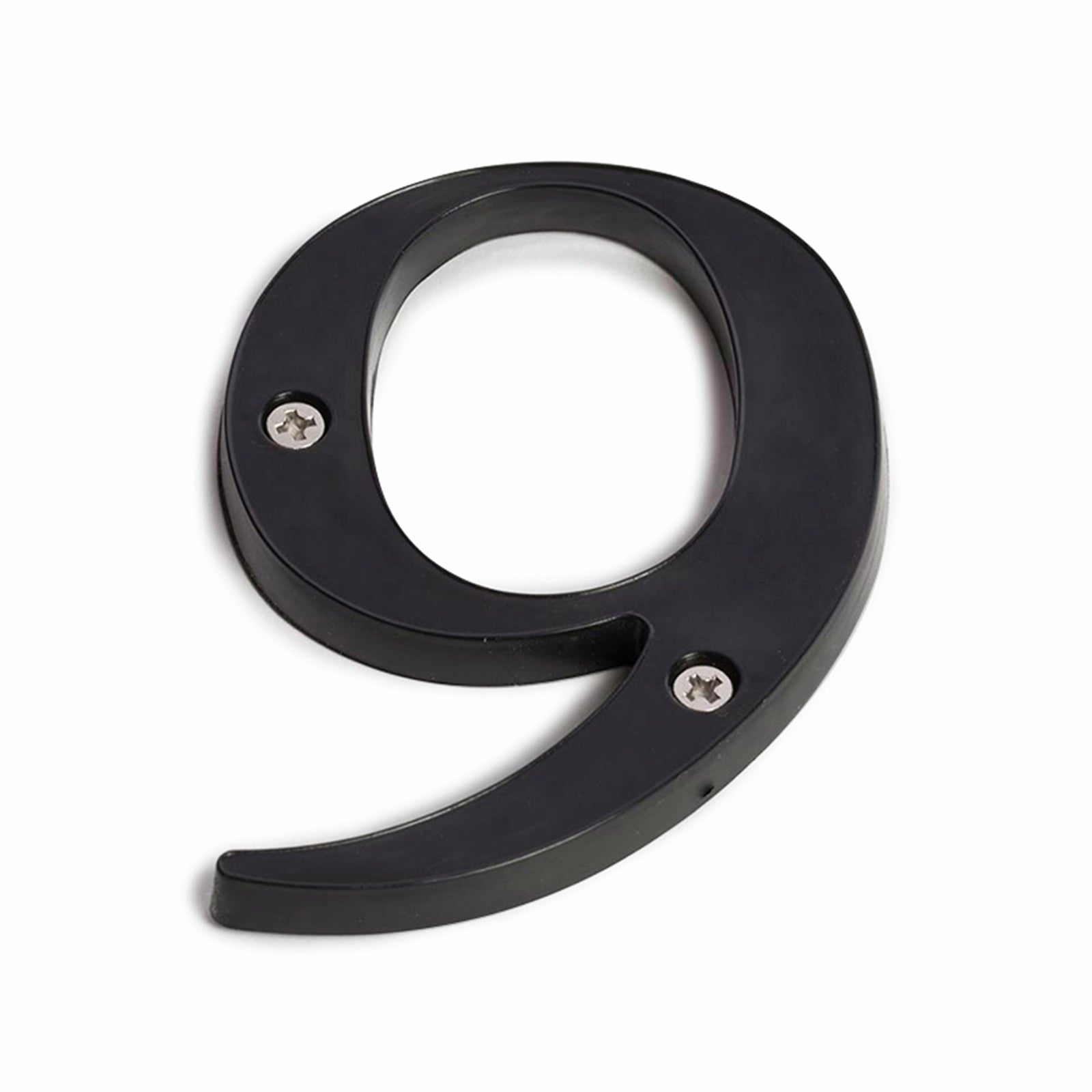 Sandleford 85mm Black Plastic House Number 9 - Weather Resistant