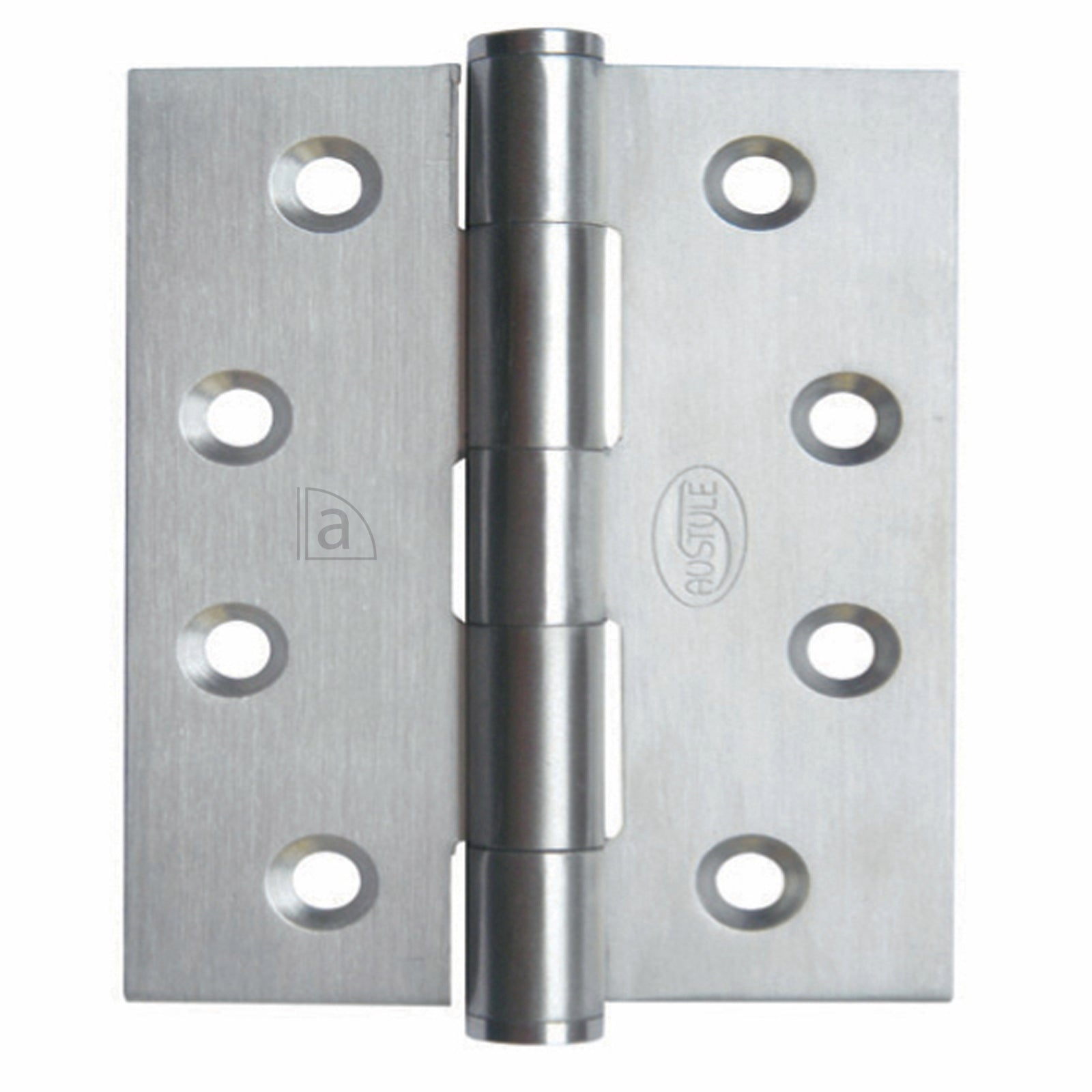 Austyle 100 x 75 x 2.5mm 304 Stainless Steel Fire Rated Fixed Pin Hinge