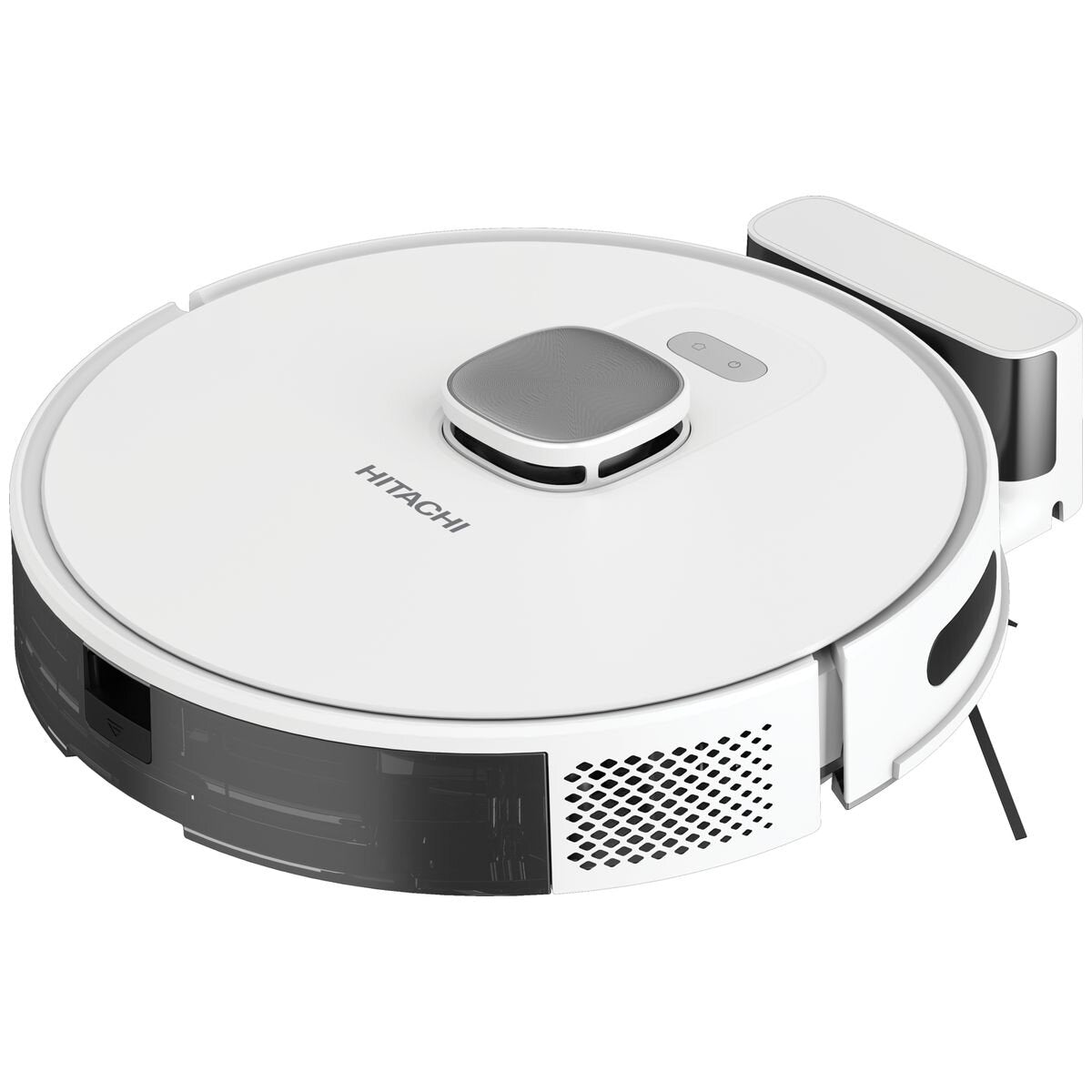 Hitachi Robot Vacuum Cleaner - HomeDirect App Control, Mop Attachment, White - RV-X20PWHSI