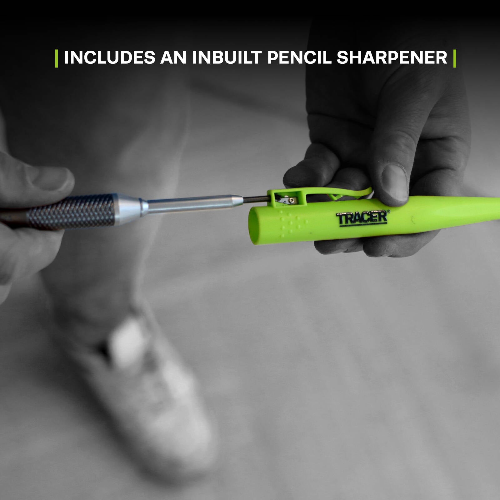 Tracer Pro 2.8mm Aluminium Deep Hole Construction Pencil