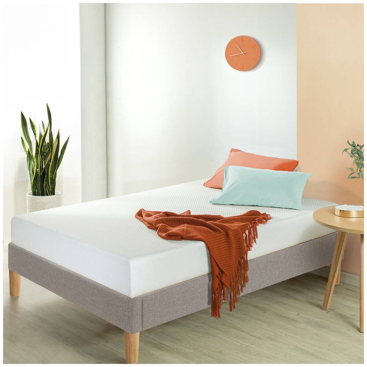 Zinus 13cm Single Cooling Essentials Foam Mattress - Green Tea Infused Foam - AU-MFGNO4ZC-05S