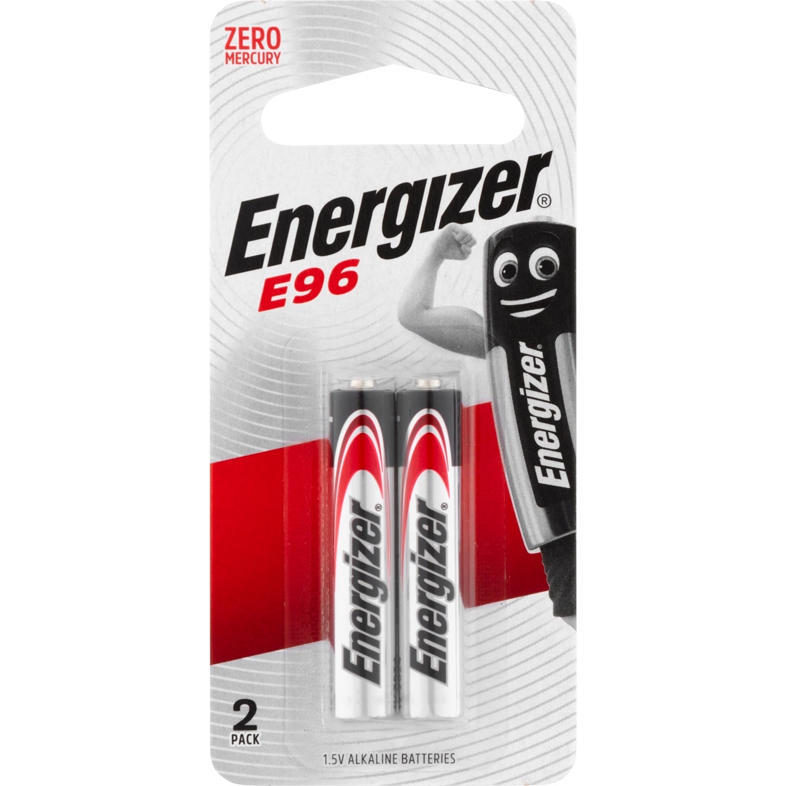 Energizer E96 AAAA 1.5V Alkaline Battery - 2 Pack E96BP2CN