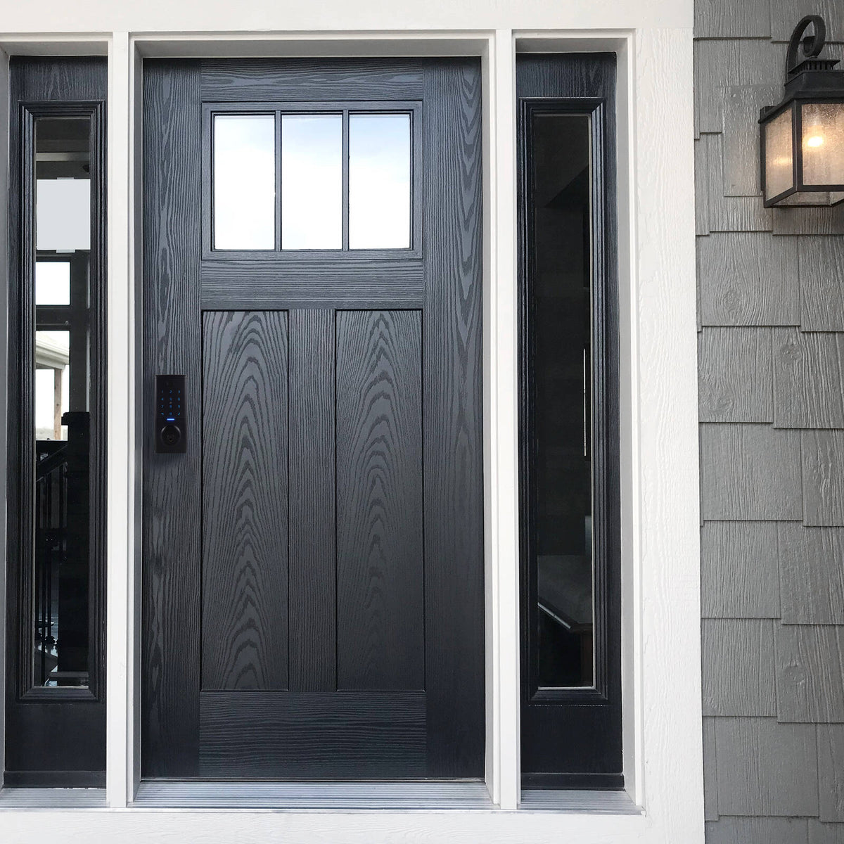 Gainsborough Mode Smart Deadbolt, Graphite Zinc Alloy, App Controlled & Waterproof