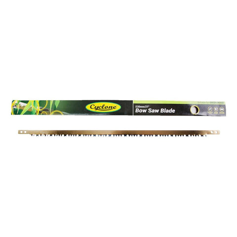 Cyclone 21" Green Bow Saw Blade - 530mm High Carbon Steel - Durable - SuperSaverAU - view 1