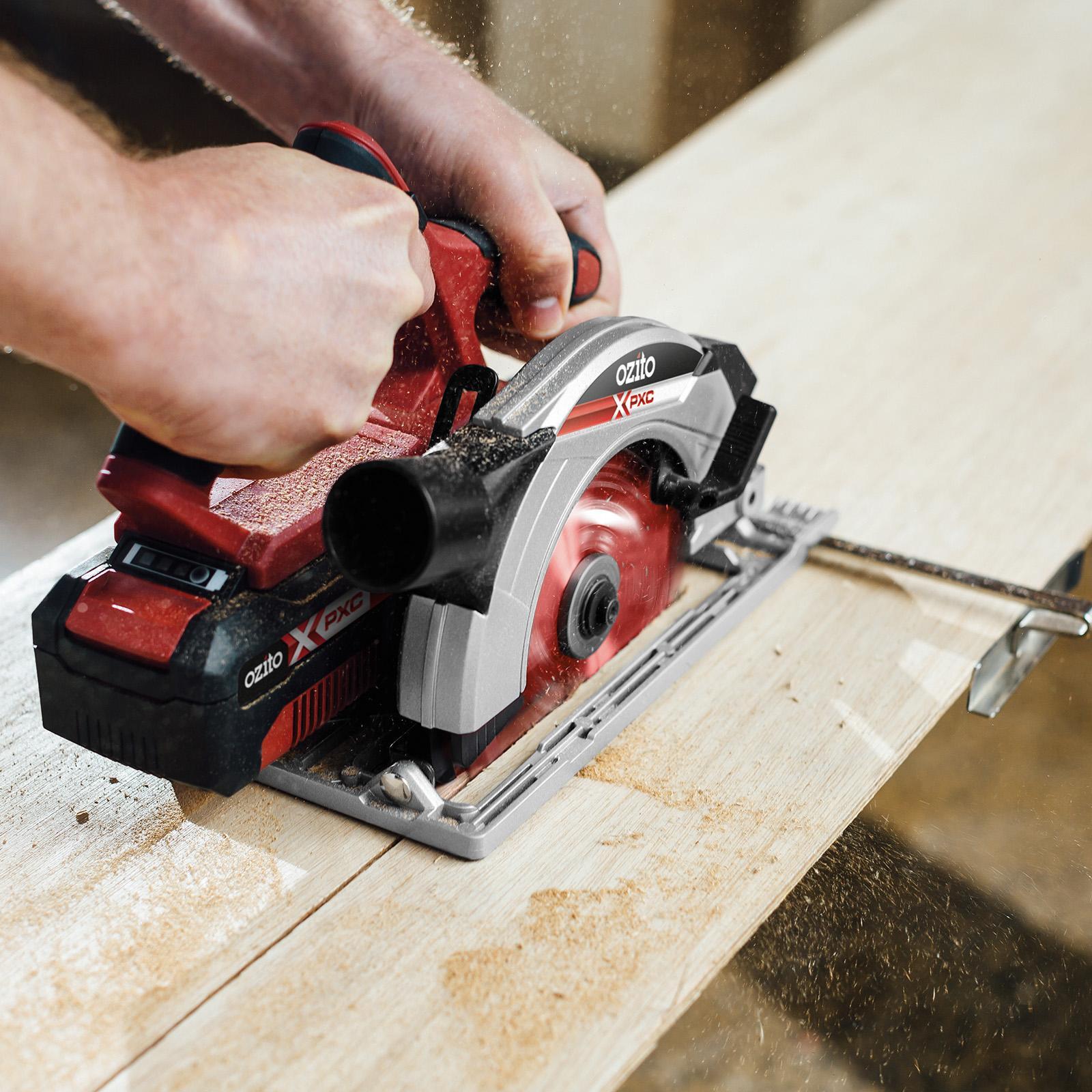 Ozito PXC 18V 165mm Cordless Circular Saw Skin Only PXCSS-165