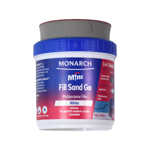 Monarch Mini Fill Sand Go Multipurpose Filler 130g - 0.250L - Indoor Use - SuperSaverAU - view 1