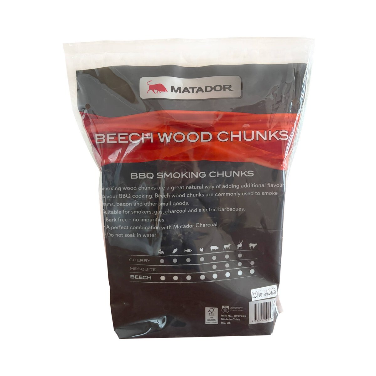 Matador 3kg Beech Wood Smoking Chunks