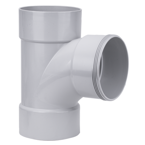 Holman 150mm 88 Degree Female to Female PVC DWV Plain Junction