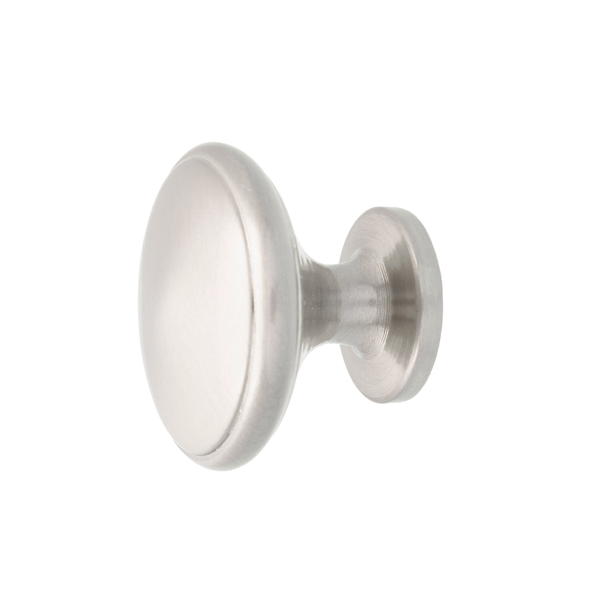 Prestige 30mm Brushed Nickel Mushroom Knob - Zinc Alloy