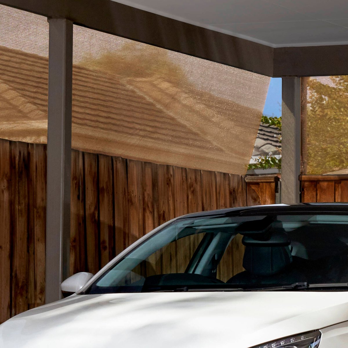 Coolaroo Screening Shade Cloth - 1.83m x 1.83m - Heavy Duty - 70% UV Block - SuperSaverAU - view 3