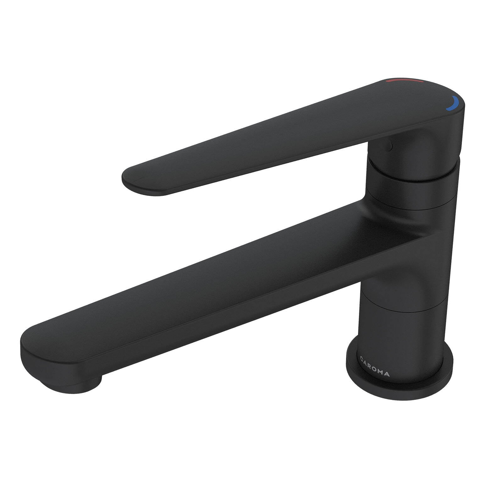 HomeCare by Caroma Black Matte Assistant Living Sink Mixer, 7.5L/min 4 Star WELS Brass