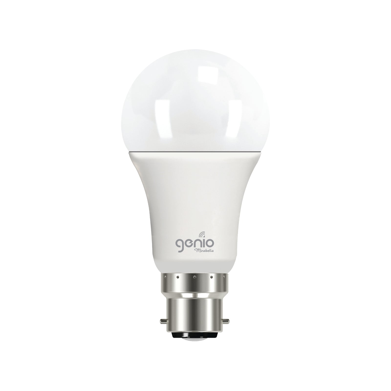 Mirabella Genio B22 800lm 9W RGB Wi-Fi Smart Globe - 2 Pack