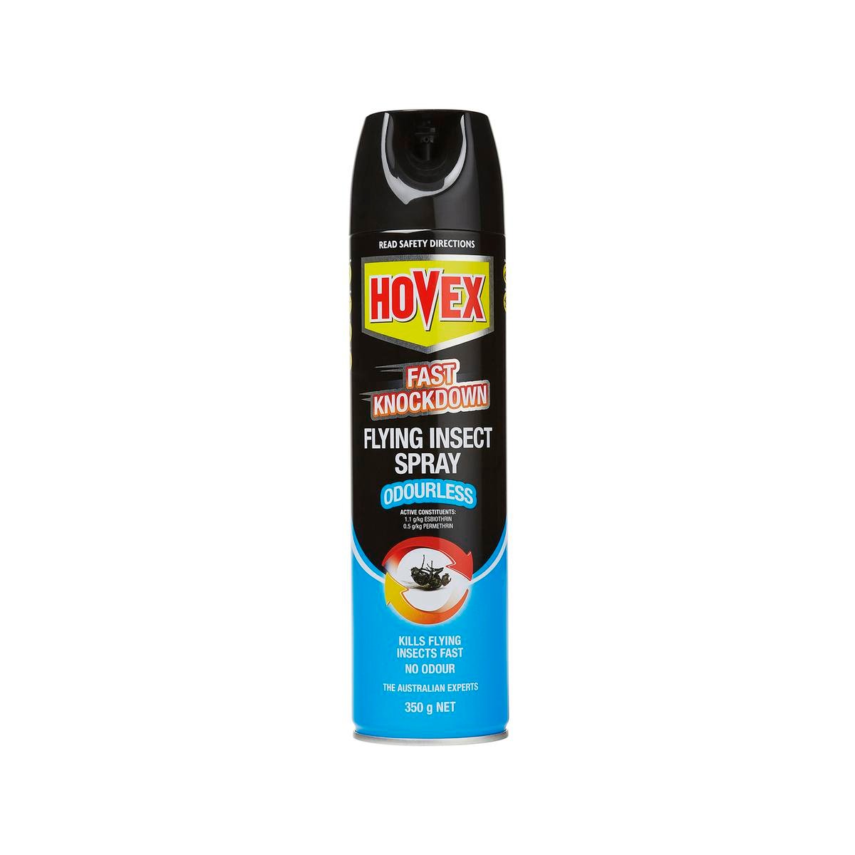 Hovex Fast Knockdown Flying Insect Spray 0.014L Tin Plate Odourless - SuperSaverAU - view 1