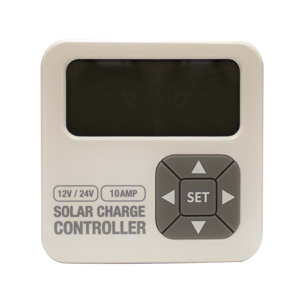 KT Solar 10A 12V PWM Solar Controller KT70781 White