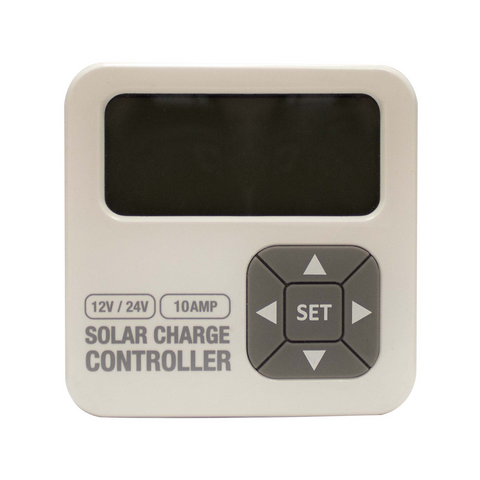 KT Solar 10A 12V PWM Solar Controller KT70781 White