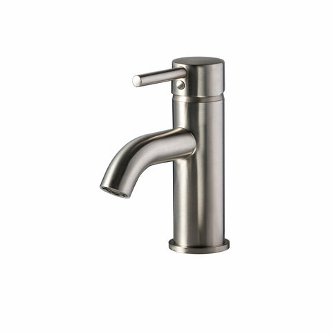 Rogerseller Tonic Basin Mixer - Brushed Nickel Finish - 6 Star WELS - 4.5L/min - 3606000607