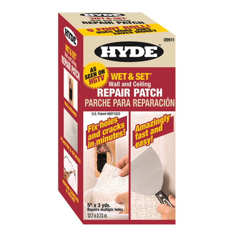 Hyde Wall & Ceiling Wet and Set Plaster Patch Contractor Roll White