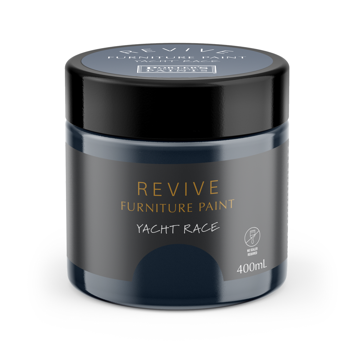 Porters Revive Furniture Paint 400ml - Yacht Race - Satin Finish - Low Odour - SuperSaverAU - view 1