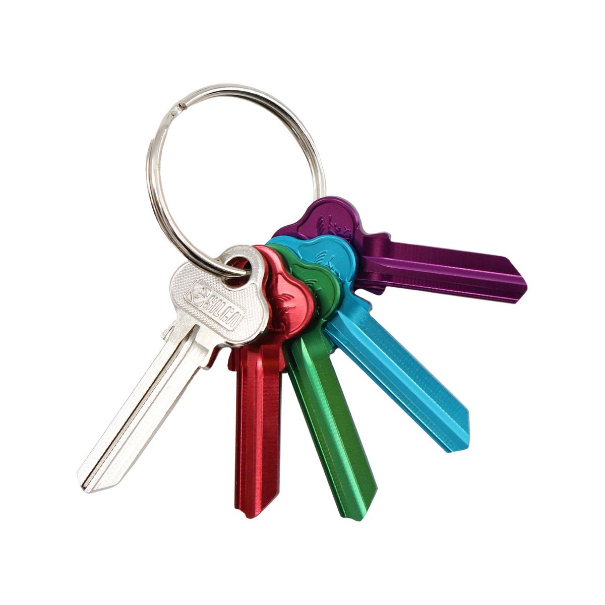 EHI TE2-GR10 54mm Red Blank Key, Aluminium Titanium Alloy