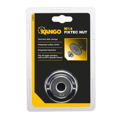 Kango M14 Fixtec Nut - Quick Disc Change Tool - 1 Pack - Steel - 8mm x 50mm x 50mm - SuperSaverAU - view 1