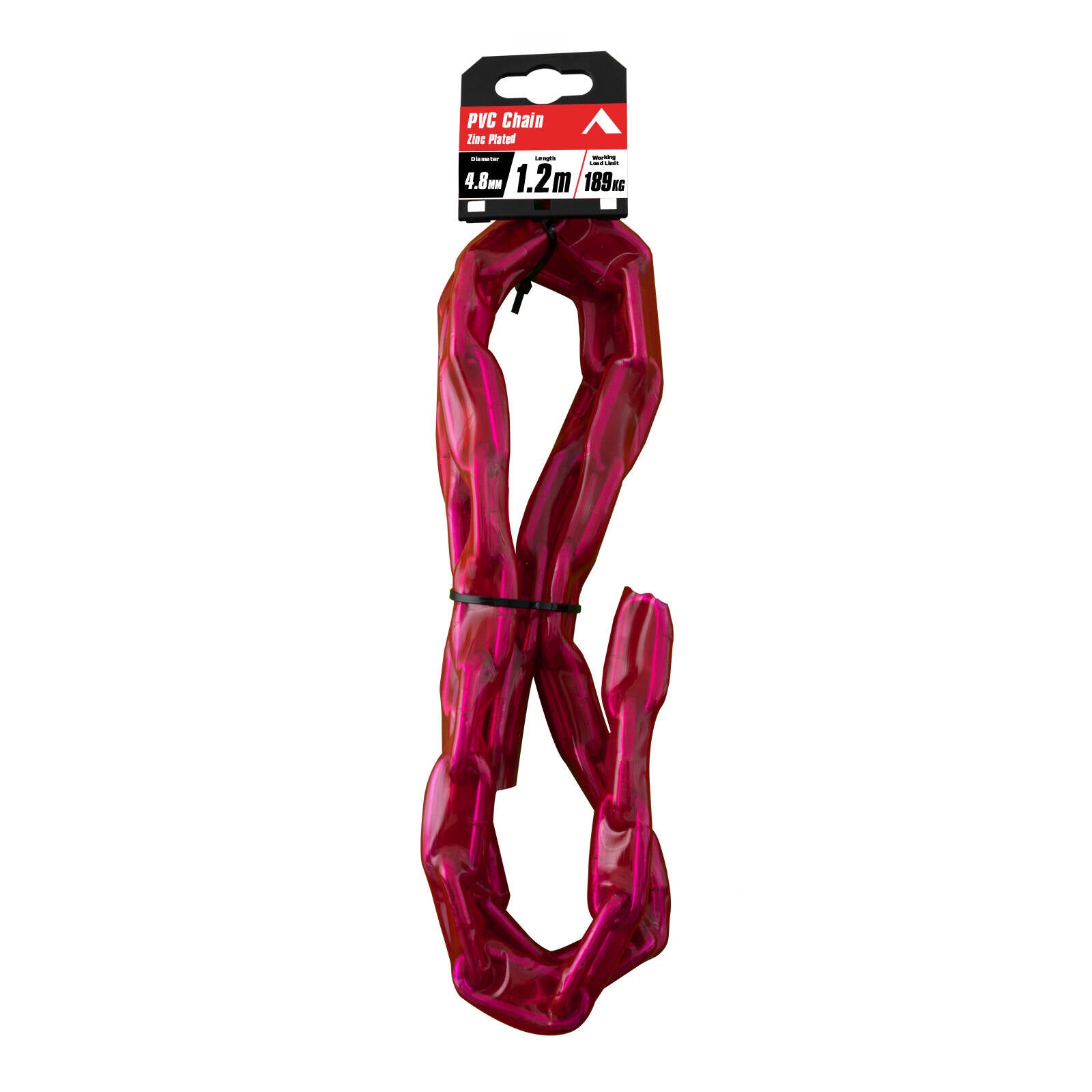 Pinnacle 4.8mm x 1.2m Zinc Plated PVC Chain