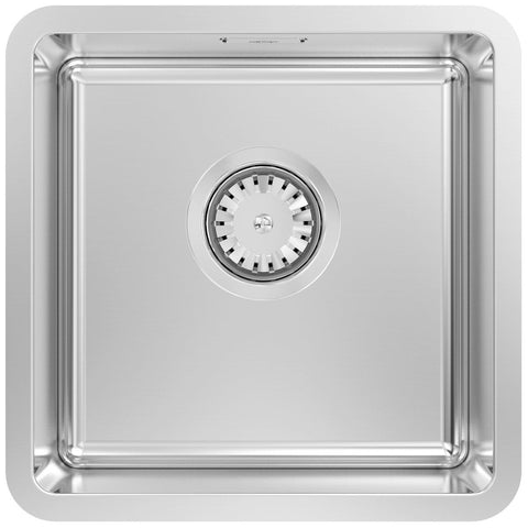 Abey Single Bowl Bar Sink - SUS304 Stainless Steel, No Drainer, 25 Year Warranty - BS1