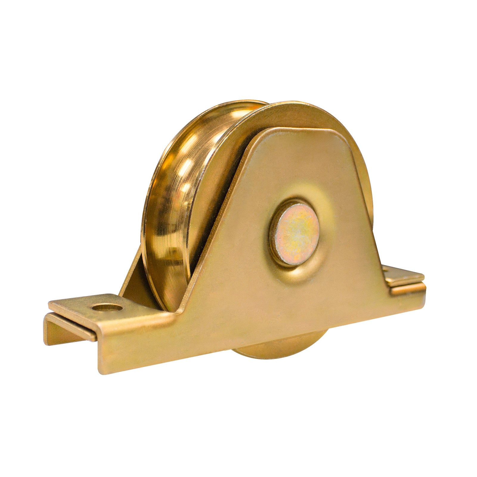 Richmond 78mm Recessed Gate Track Wheel for Sliding Gates Zinc Plated Steel