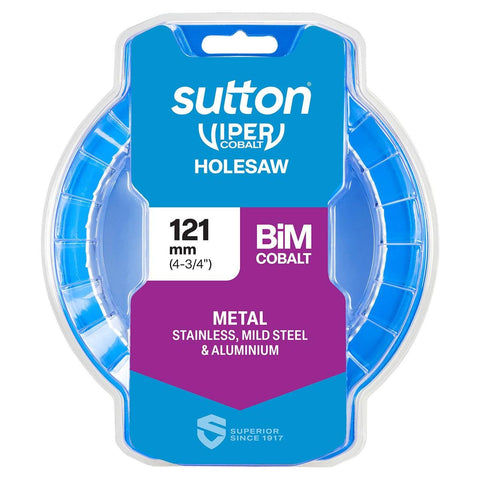 Sutton Tools 121mm Viper Cobalt Bi Metal Holesaw - Durable Cutting Tool - SuperSaverAU - view 1