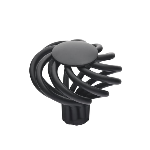 Prestige 38mm Twist Wire Cabinet Knob, Matte Black Steel