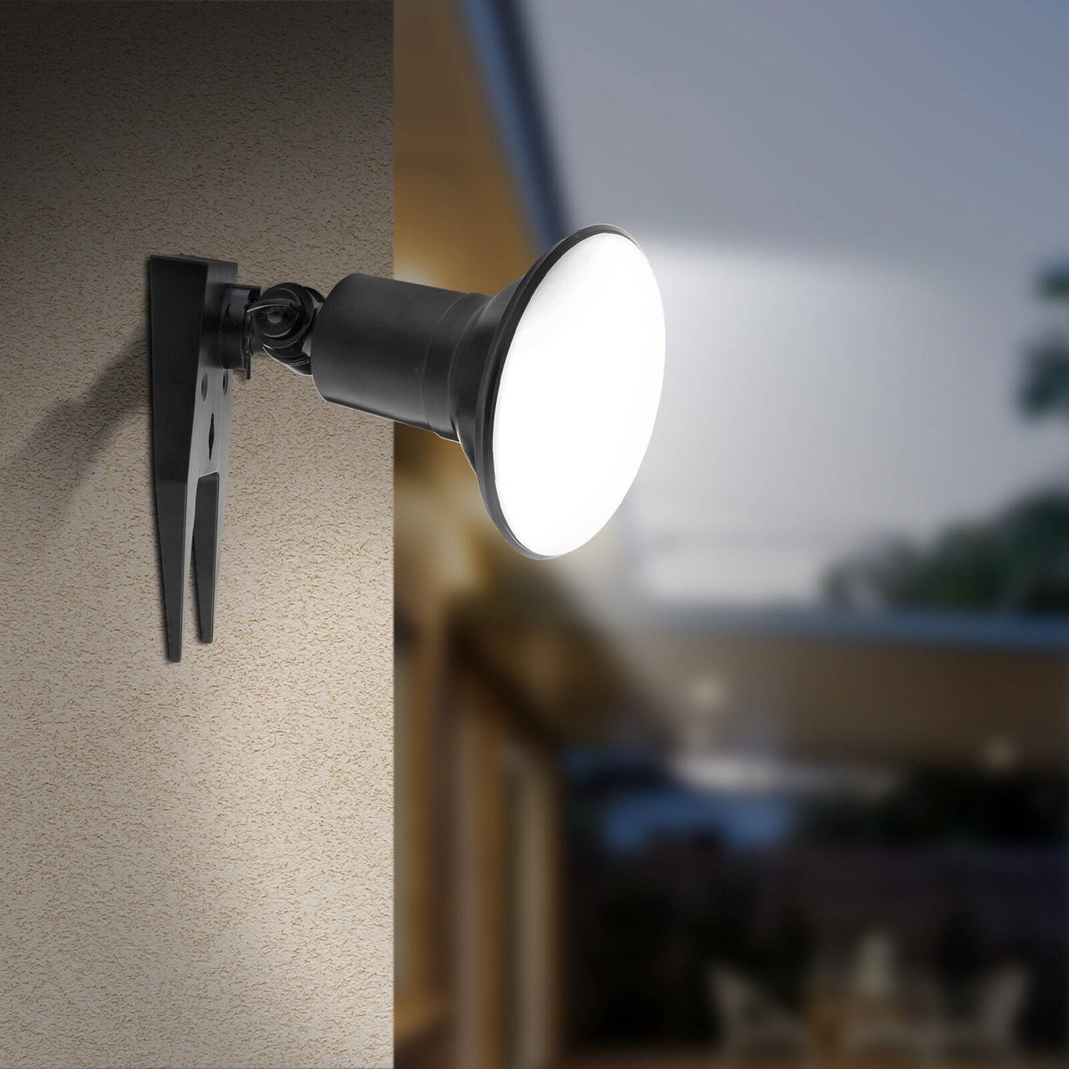 Arlec FL100 10W LED Portable Flood Light - Adjustable Head - Weather Resistant - Indoor/Outdoor