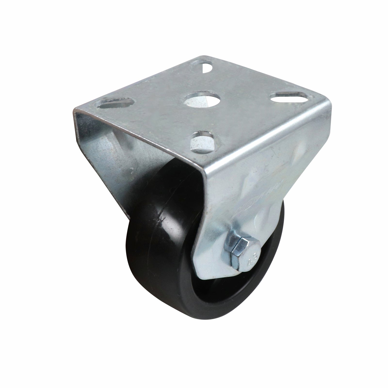 Move It 50mm Steel Frame Fixed Castor Black 40kg Load